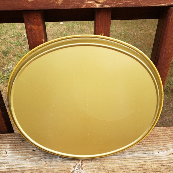 Vintage Mr. Peanut The Planters Peanut Co. Metal Oval Tray - Picture 9 of 13